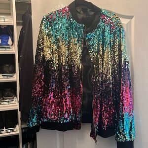 Sequin Jacket